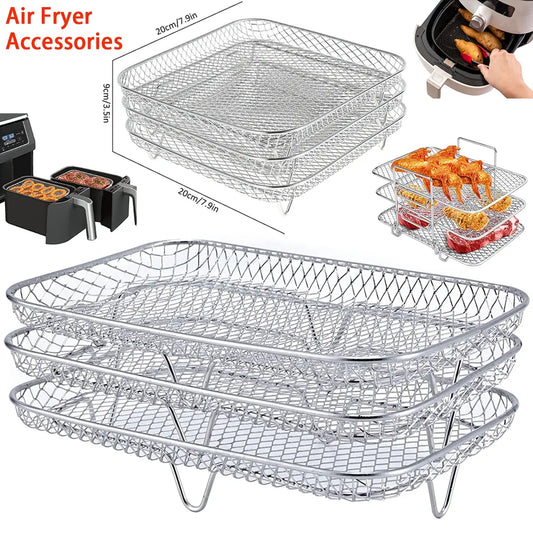 3-layers Air Fryer Rack - Eloy Royal