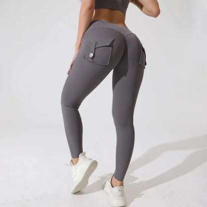 Butt Lifting Cargo Leggings - Eloy Royal