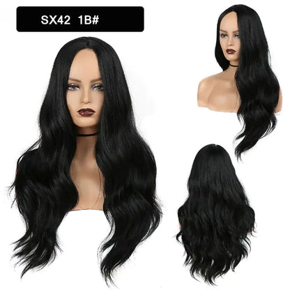 Wavy Middle Part Wigs - Eloy Royal