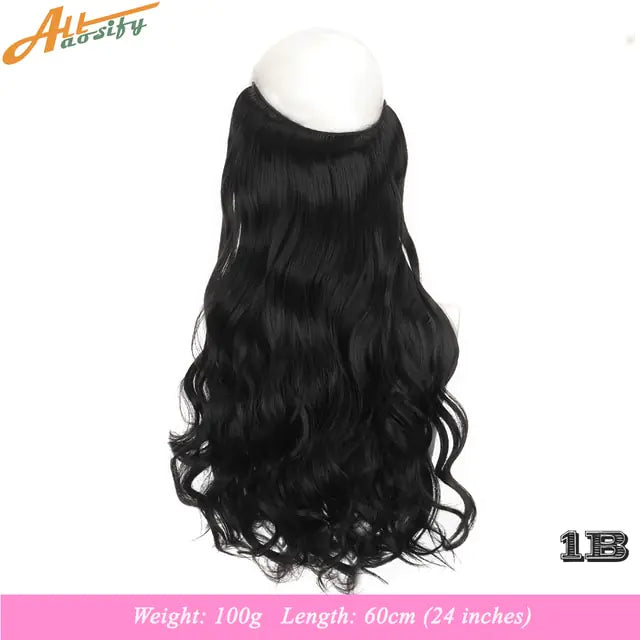 Synthetic No Clip Artificial Hair - Eloy Royal