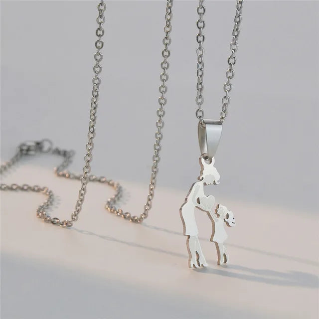 Family Silver Necklaces - Eloy Royal