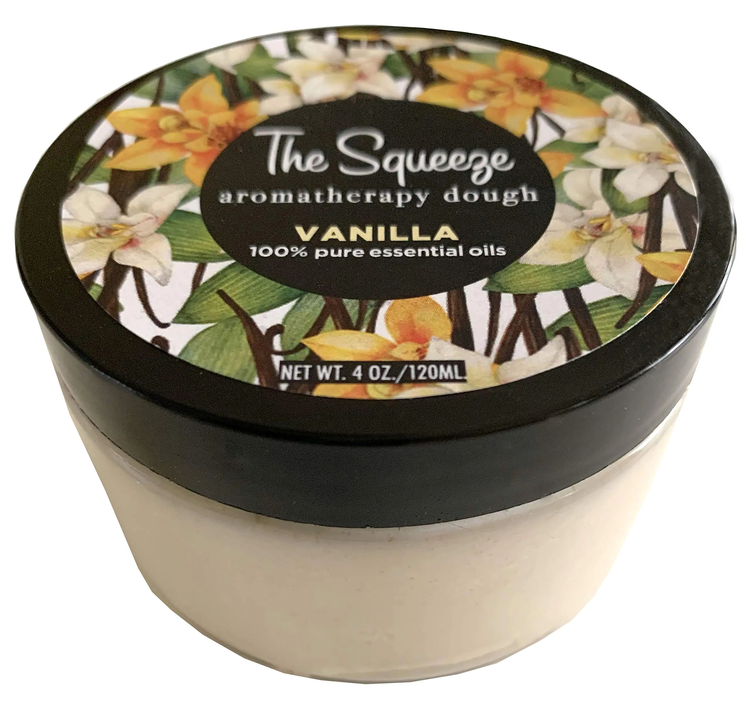 The Squeeze Aromatherapy Therapy Dough Vanilla Made with Essential Oils