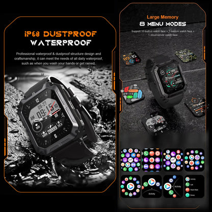 Upgraded Waterproof Smart Watch - Eloy Royal