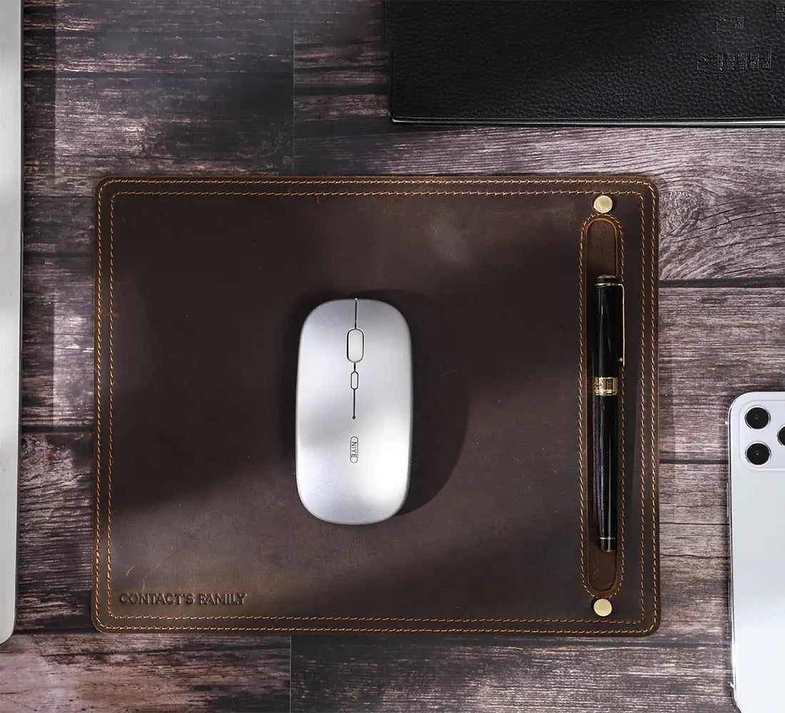 Genuine Leather Mouse Pad - Eloy Royal