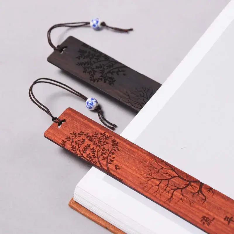 Chinese Style Wooden Bookmark - Eloy Royal