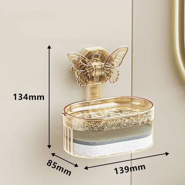 Double-Layer Suction Soap Holder - Eloy Royal