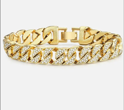 Miami Curb Cuban Chain Bracelet - Eloy Royal