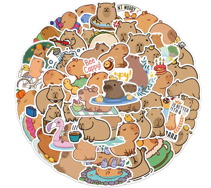 Capybara Sticker Decoration - Eloy Royal