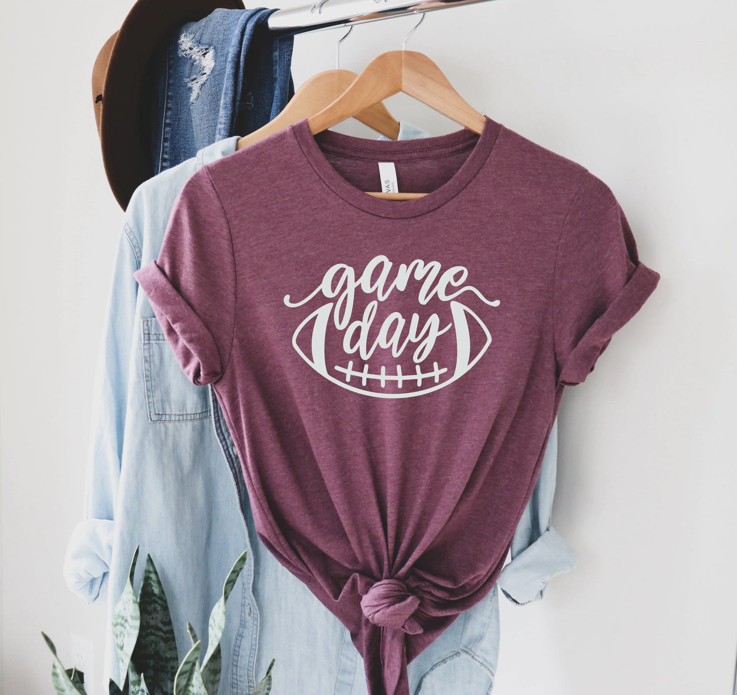 Game Day Football Shirt, Football Shirt, Game Day Vibes Outfit, Football Tee - Eloy Royal