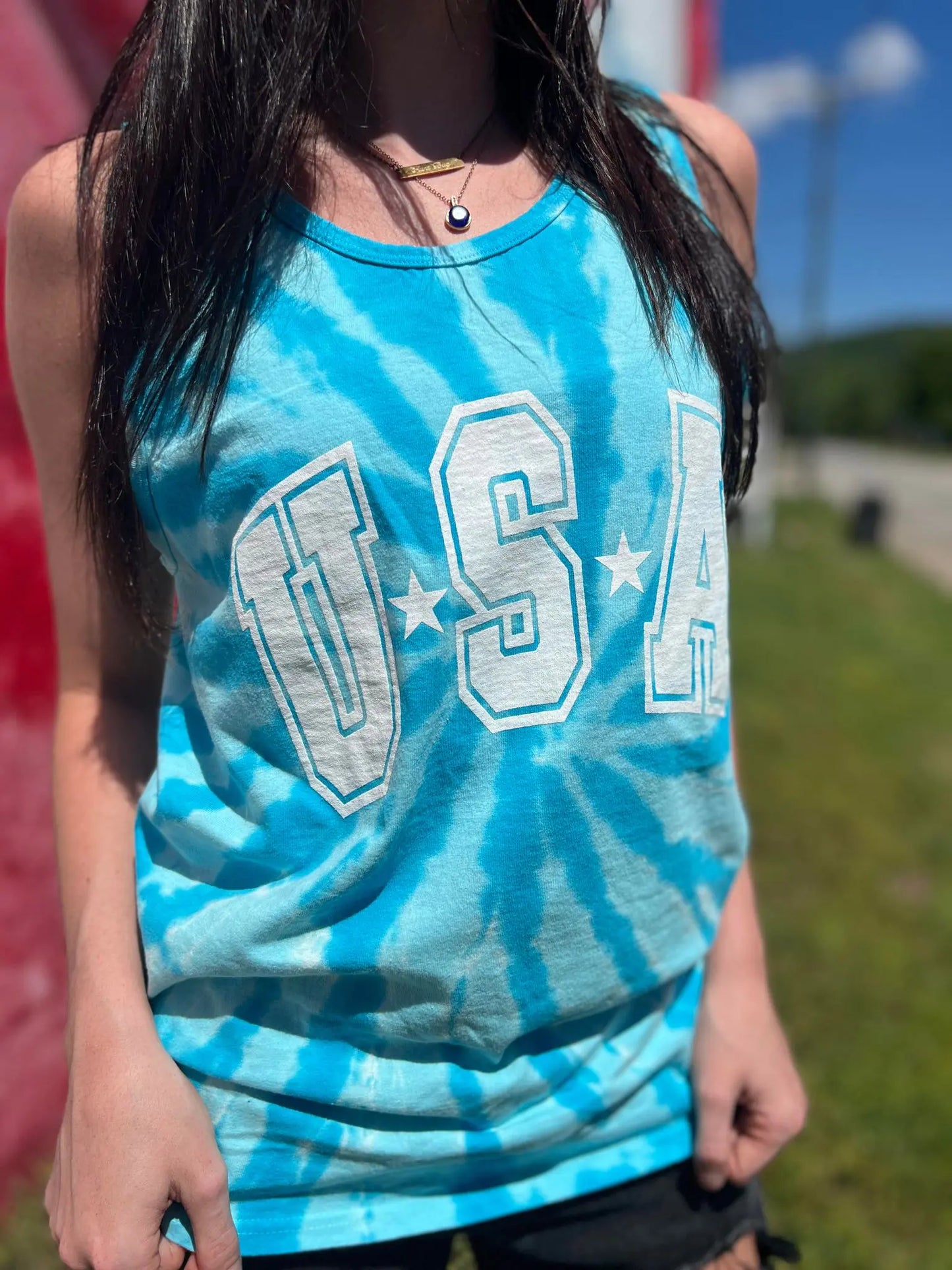 USA Tie Dye Tank