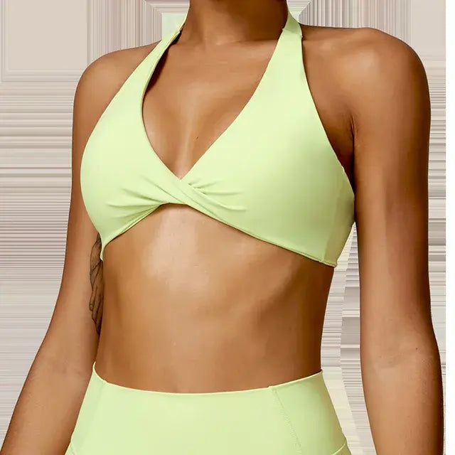 Halter Sports Bra - Eloy Royal