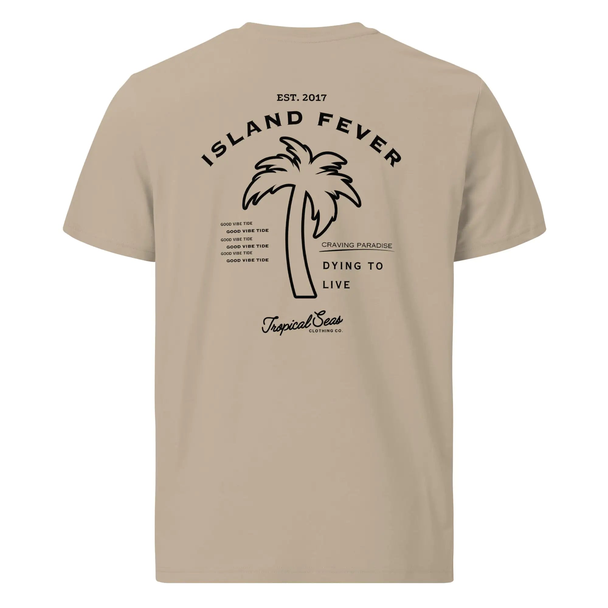 Island Fever Organic Cotton t-shirt Desert Dust M