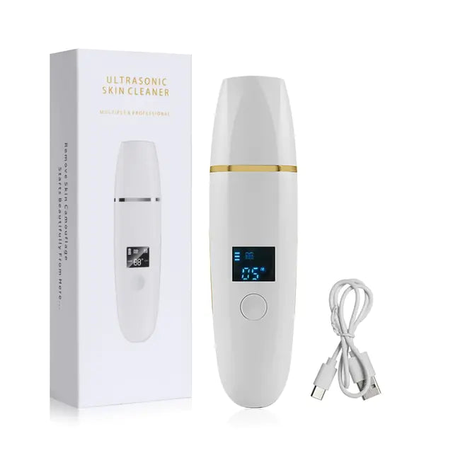 Ultrasonic Skin Scrubber: Facial Cleansing - Eloy Royal