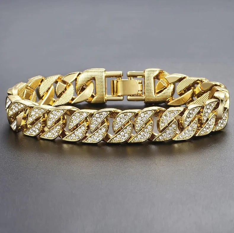 Miami Curb Cuban Chain Bracelet - Eloy Royal