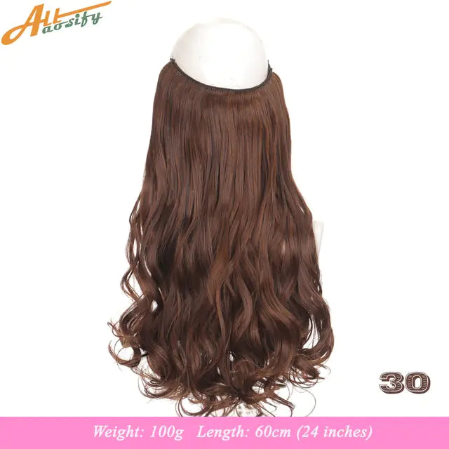 Synthetic No Clip Artificial Hair - Eloy Royal