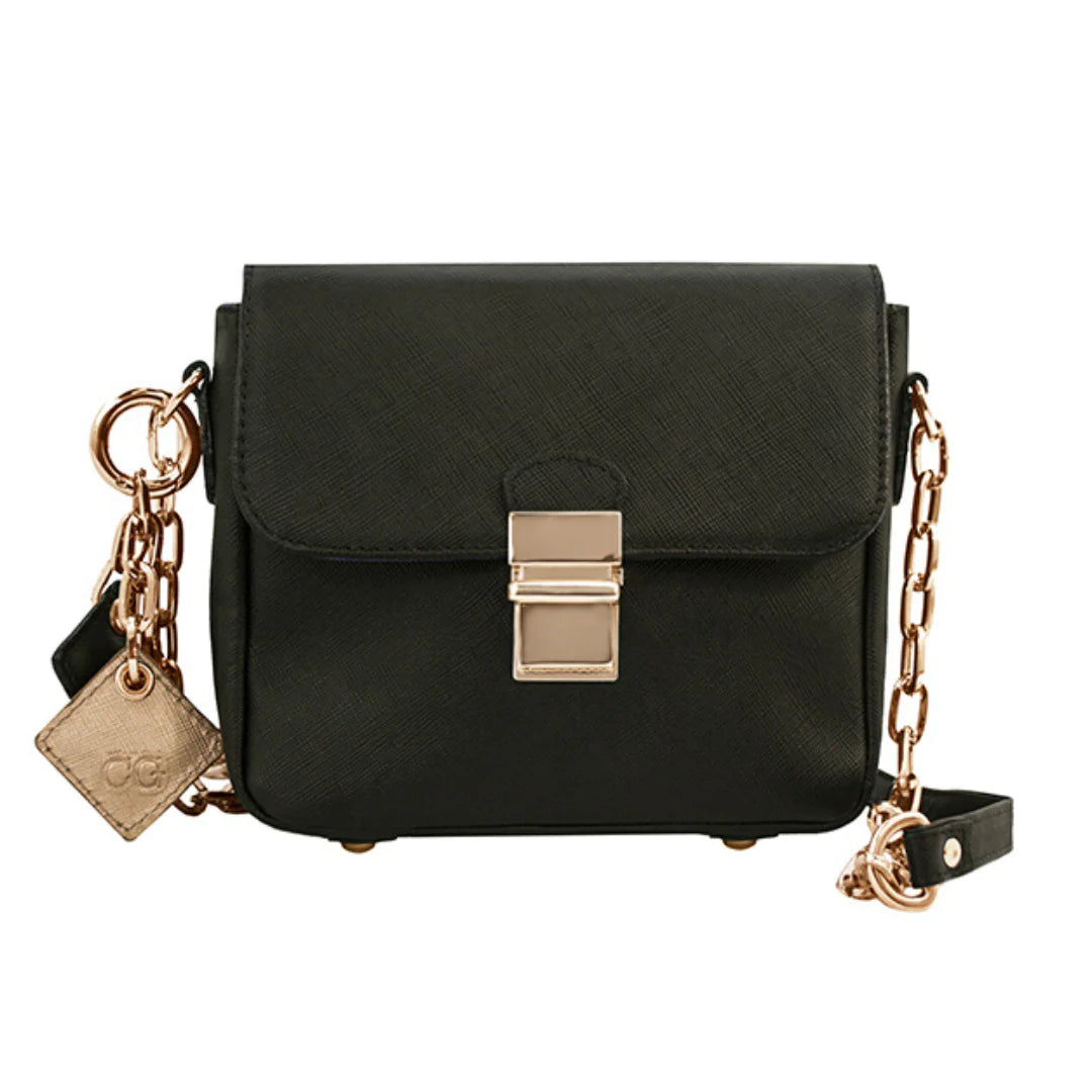 Tiny Leather Crossbody -Black (Option 1) - Eloy Royal