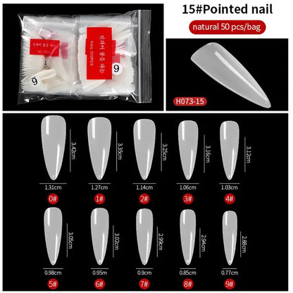 French Fake Nails Extension - Eloy Royal