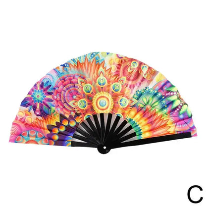 UV Fluorescent Folding Fan - Eloy Royal