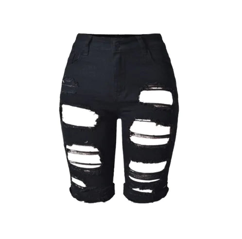 Bermuda Ripped Shorts - Eloy Royal