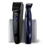 Remington Rechargeable Beard Trimmer Kit for Mustaches Nose Hair and Light Detailing and Grooming with Bonus Battery Nose Trimmer