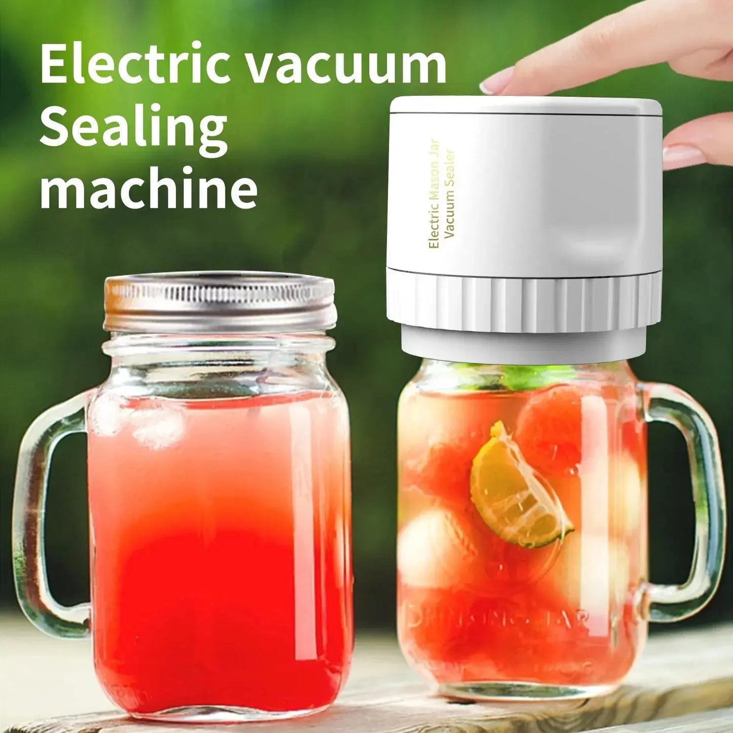 Electric Mason Jar Vacuum Sealer