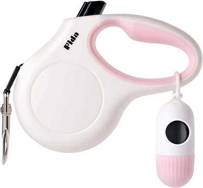 Retractable Dog Leash with Dispenser and Poop Bags - Eloy Royal