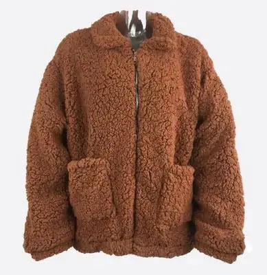 Oversized Faux Fur Jacket - Eloy Royal