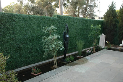 Dark Artificial Boxwood Wall 40" x 40" 11SQ FT