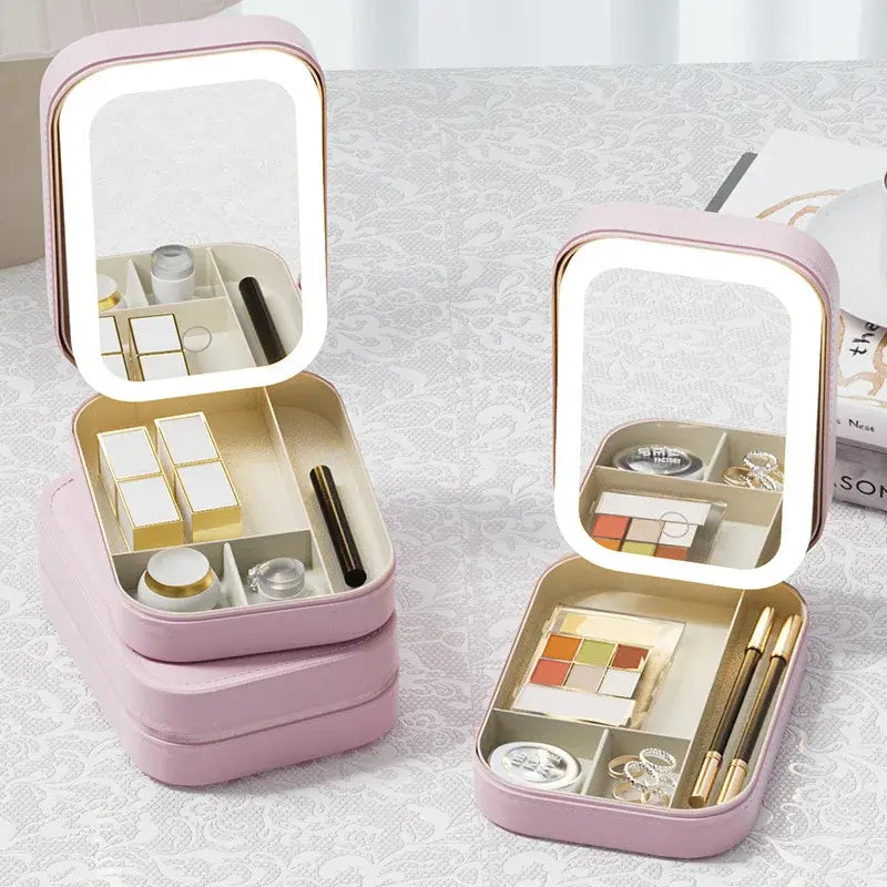 LED Mirror Makeup Storage Box - Eloy Royal