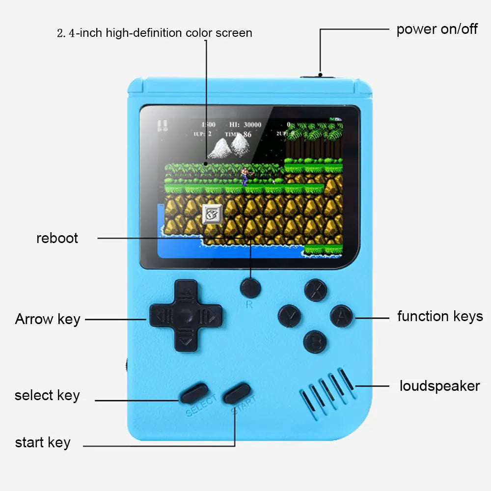 Retro Hand Held Gaming Console - Eloy Royal