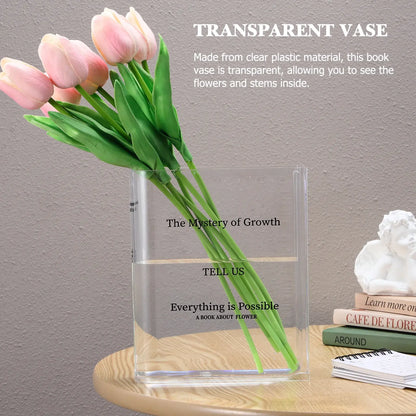 Transparent Book Vase - Eloy Royal