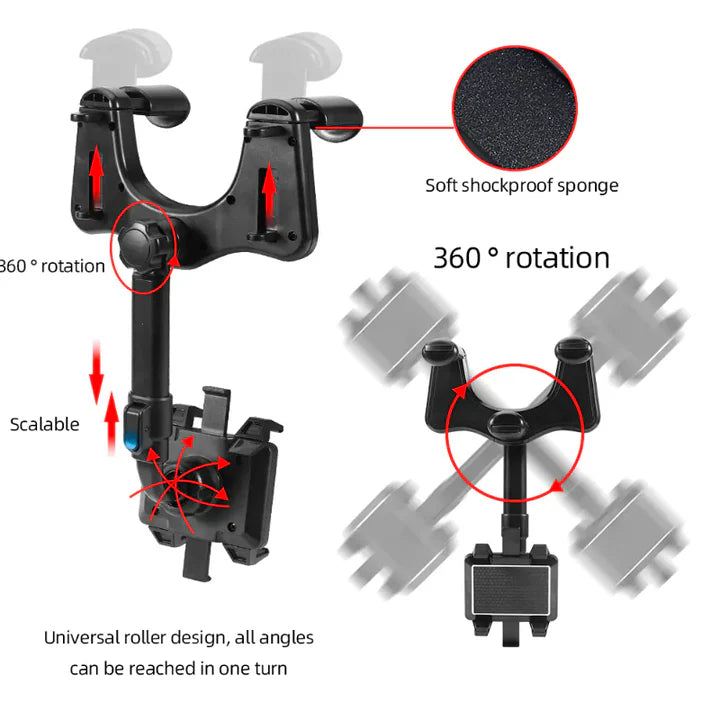 Malleable 360º Car Holder - Eloy Royal