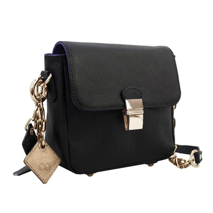 Tiny Leather Crossbody -Black (Option 1) - Eloy Royal