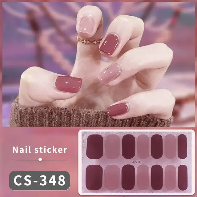 DIY Gel Nail Stickers - Eloy Royal