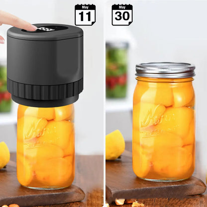 Cordless Electric Mason Jar Vacuum Sealer Kit