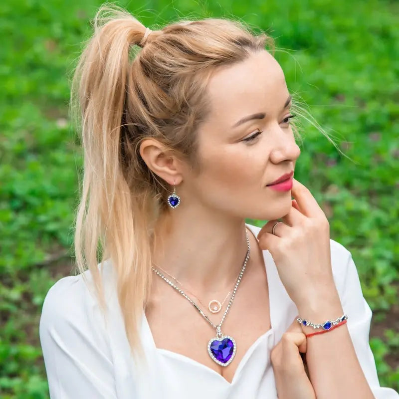 Titanic Heart of Ocean Inspired Jewelry for Women - Eloy Royal