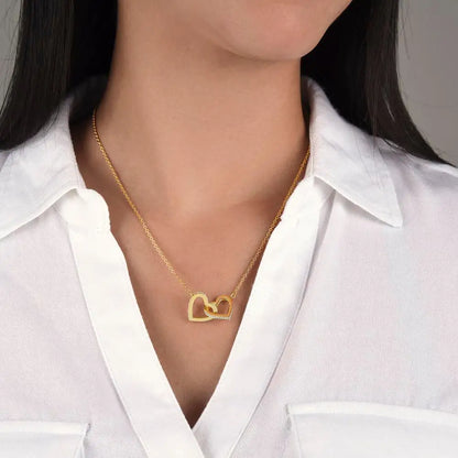 Interlocking Hearts Necklace - Eloy Royal