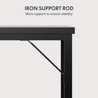 63 Inch Computer Desk Home Office Desk Workstation Black