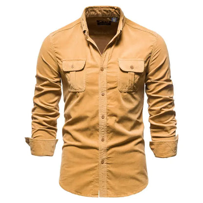 Men's Business Casual Corduroy Shirt - Eloy Royal