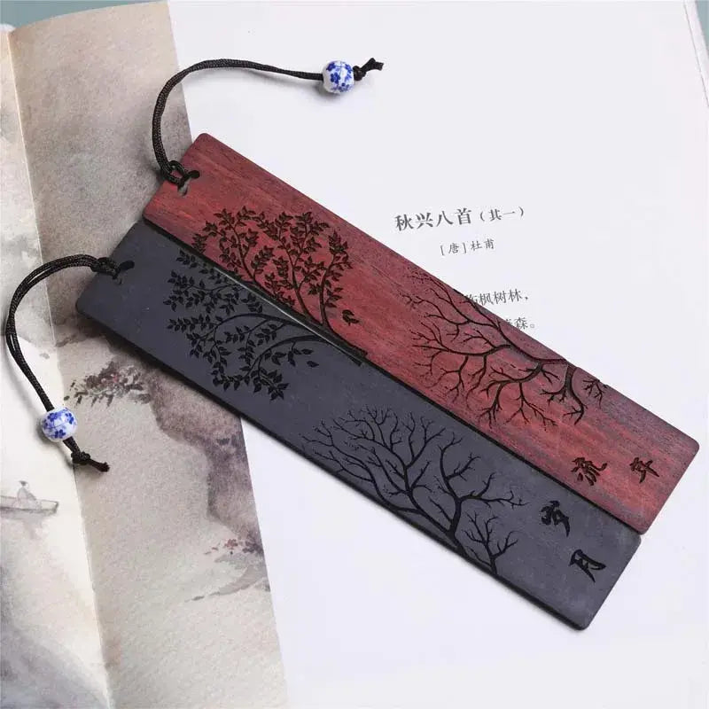 Chinese Style Wooden Bookmark - Eloy Royal