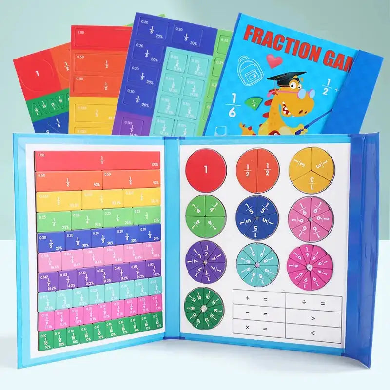 Children's Magnetic Fraction Book - Eloy Royal