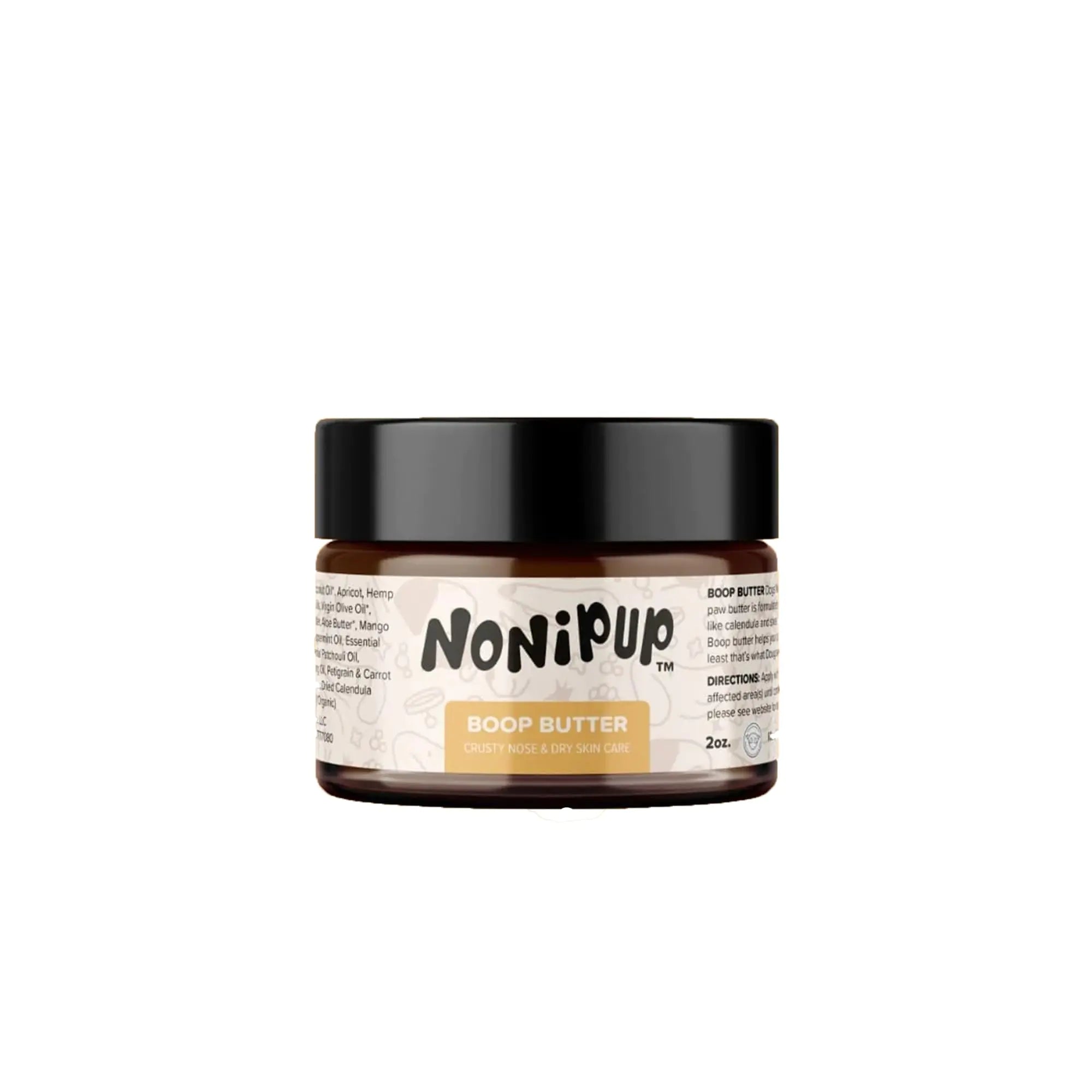 Nonipup Boop Butter (2 Oz Jar) - Soothing Skincare for Dogs