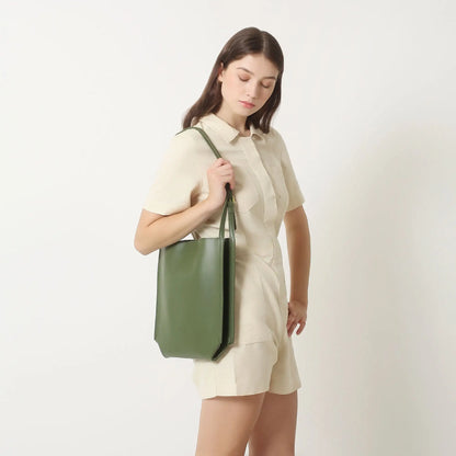 Olives Vegan Leather Tote - Eloy Royal