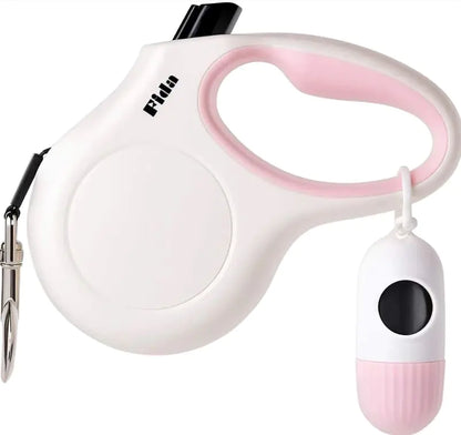 Retractable Dog Leash with Dispenser and Poop Bags - Eloy Royal