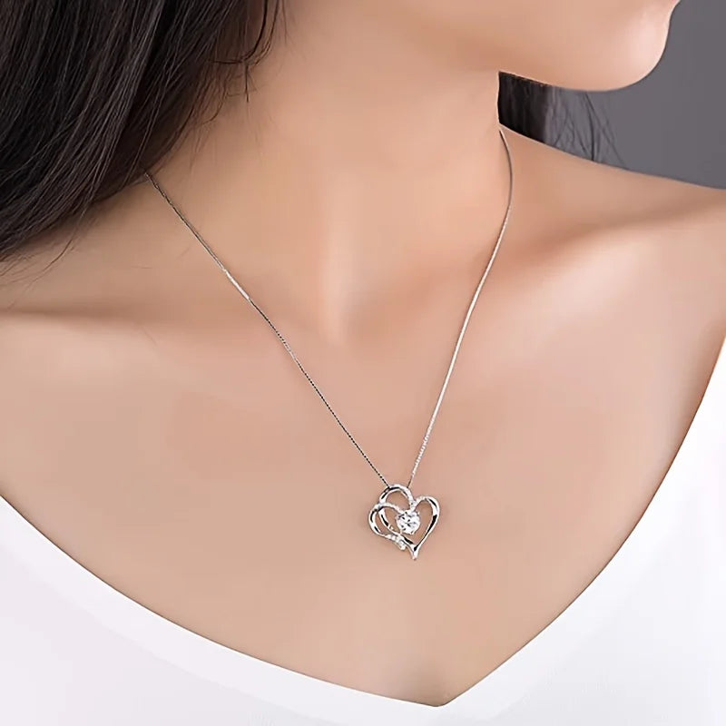 Heart Zircon Necklace - Eloy Royal