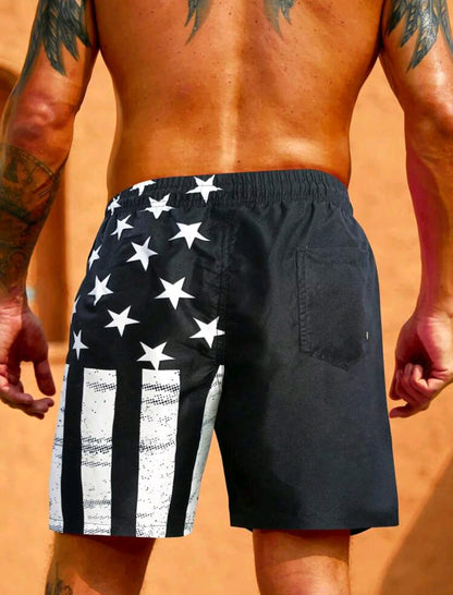 Flag Men's Swim Trunks - Eloy Royal