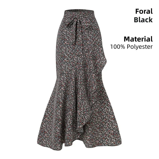 Ladies Casual Loose Ruffles Skirt - Eloy Royal