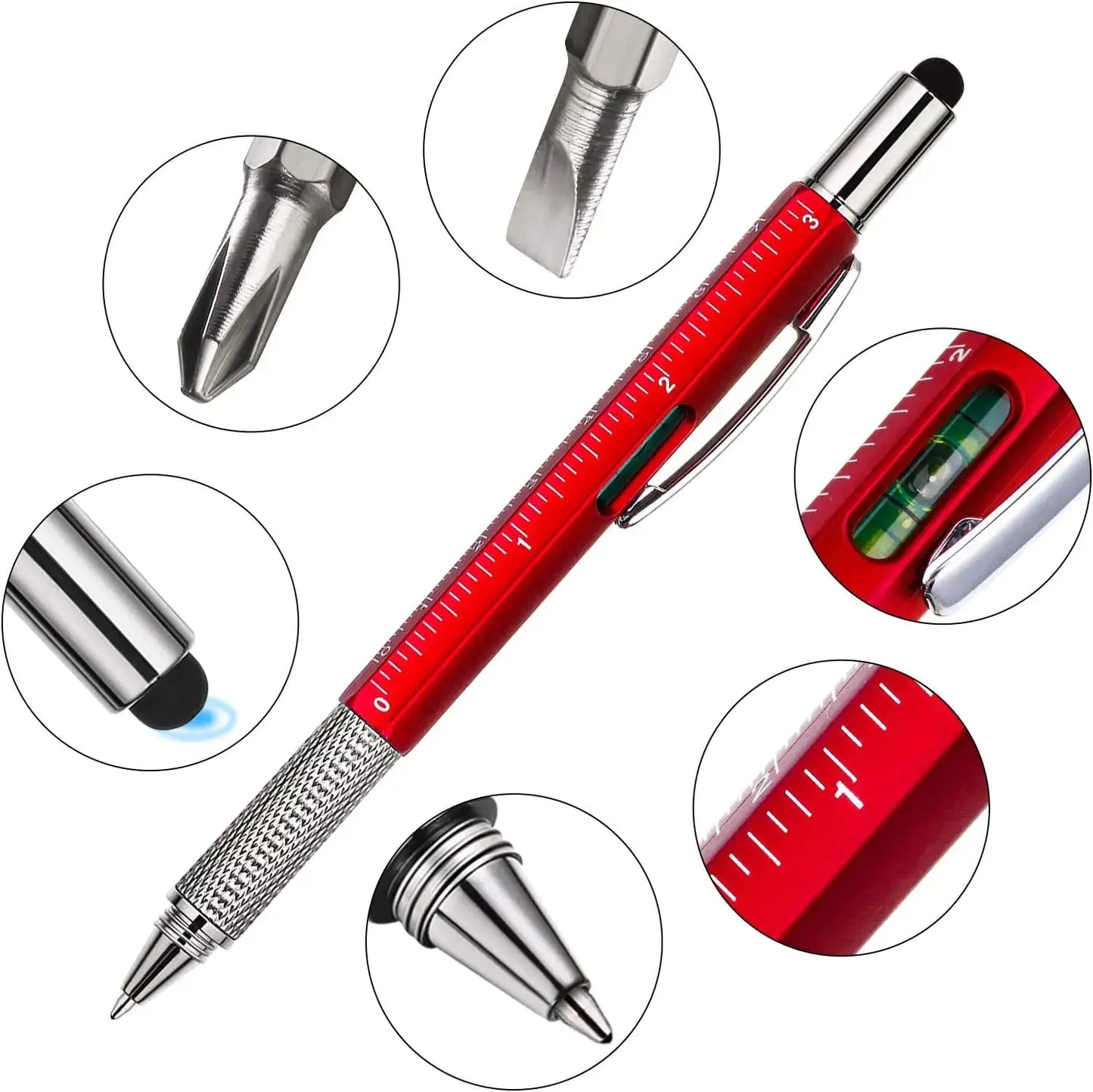 Versatile 6-in-1 Multi-Function Pen - Eloy Royal