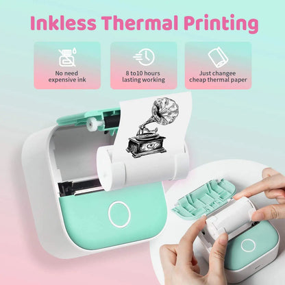 Portable Mini Thermal Label Printer - Eloy Royal