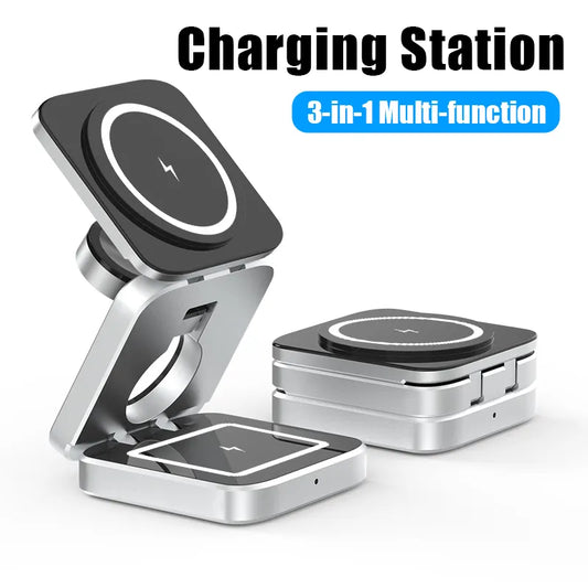 3 in 1 Wireless Charging Station - Eloy Royal